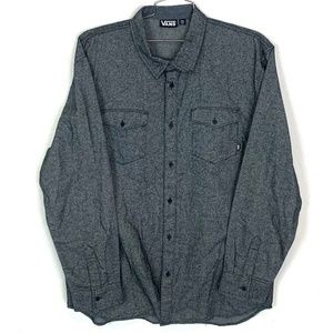 Vans Charcoal Button Down Shirt